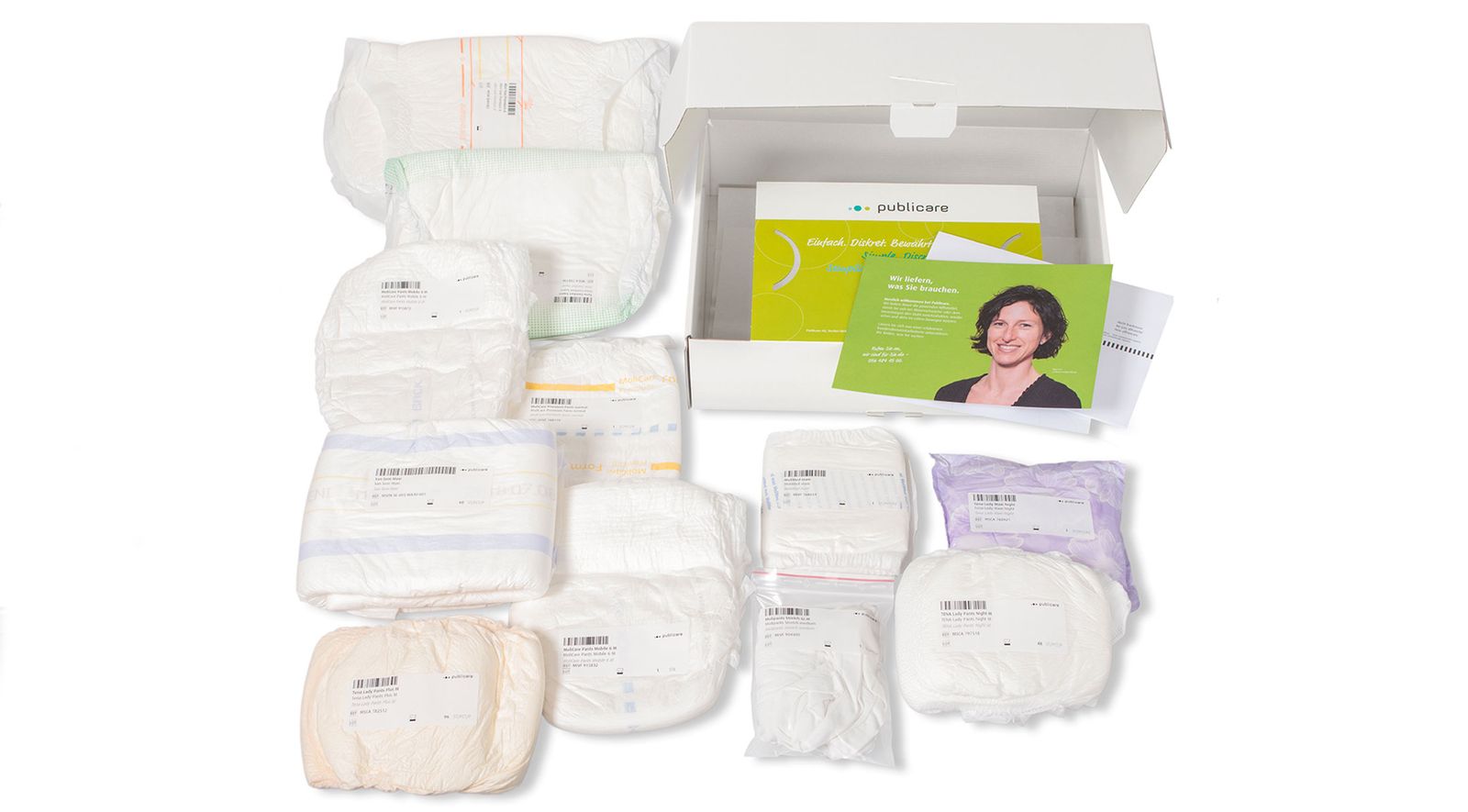 Kits d’échantillons d’incontinence gratuits: votre sélection à toucher