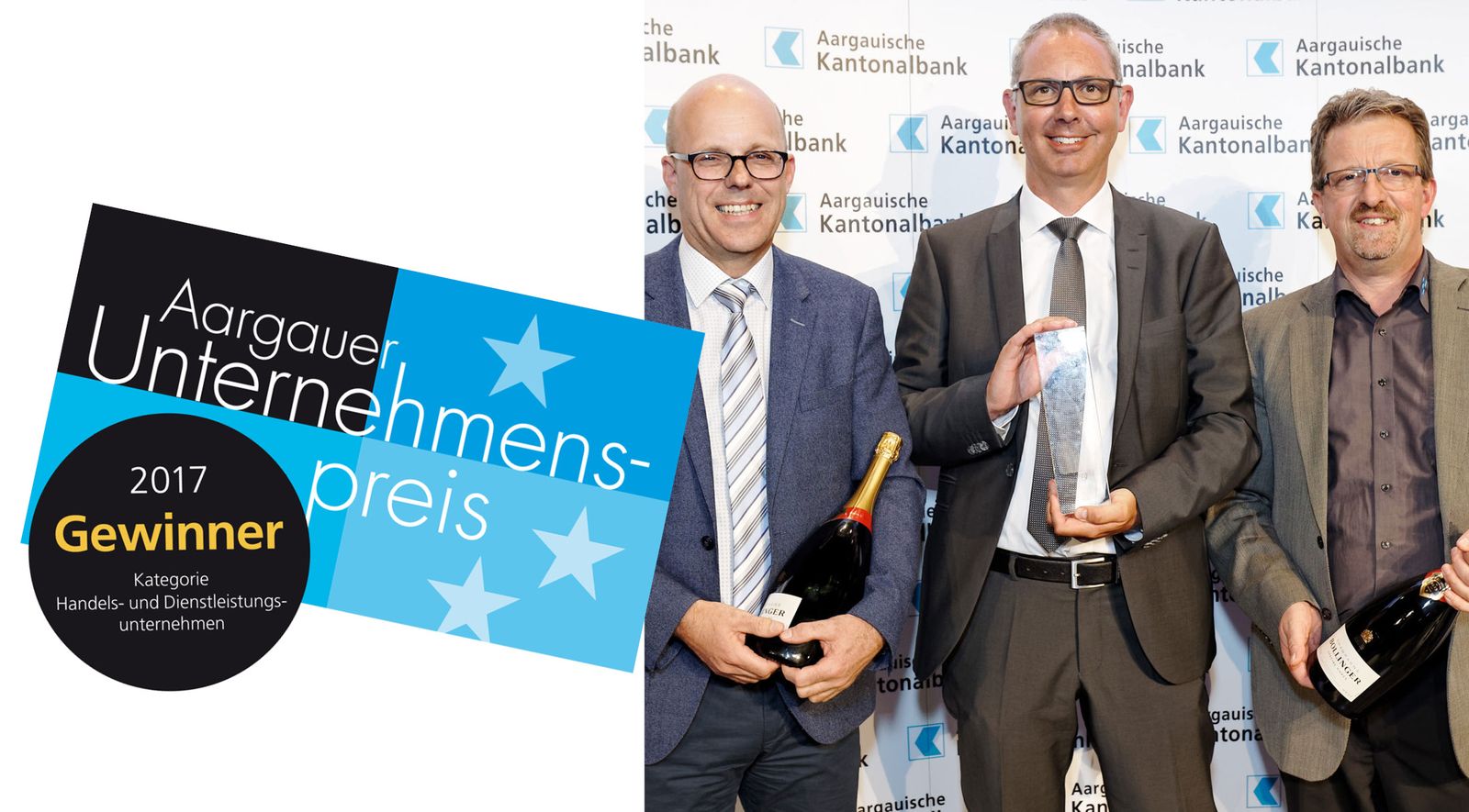 #Throwback: Publicare gewinnt den Aargauer Unternehmenspreis 2017